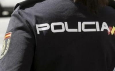 Imatge d'un Policia Nacional/ Cedida